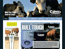 Tablet Screenshot of cobett.com